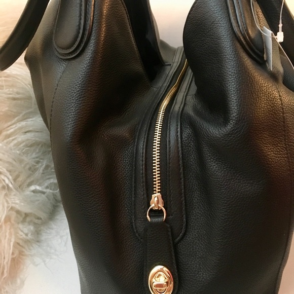 BNWT! Coach LE Edie Embossed Leather Bag - Picture 8 of 8